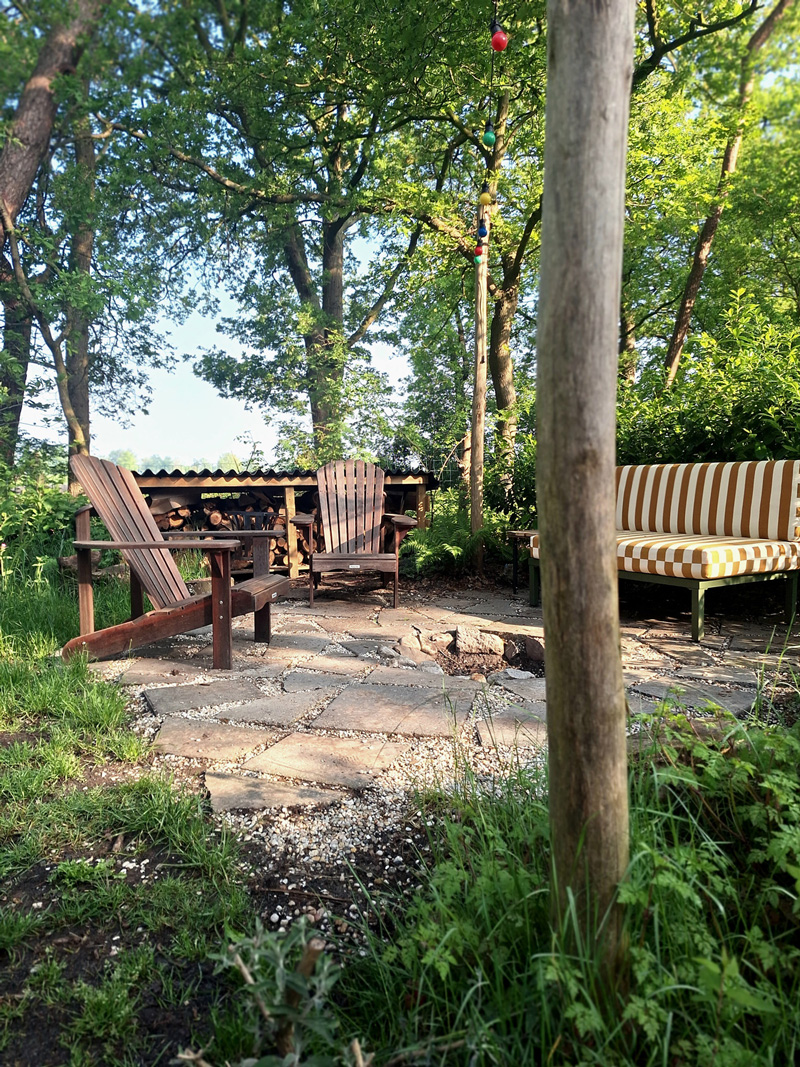 Natuurlijke bostuin